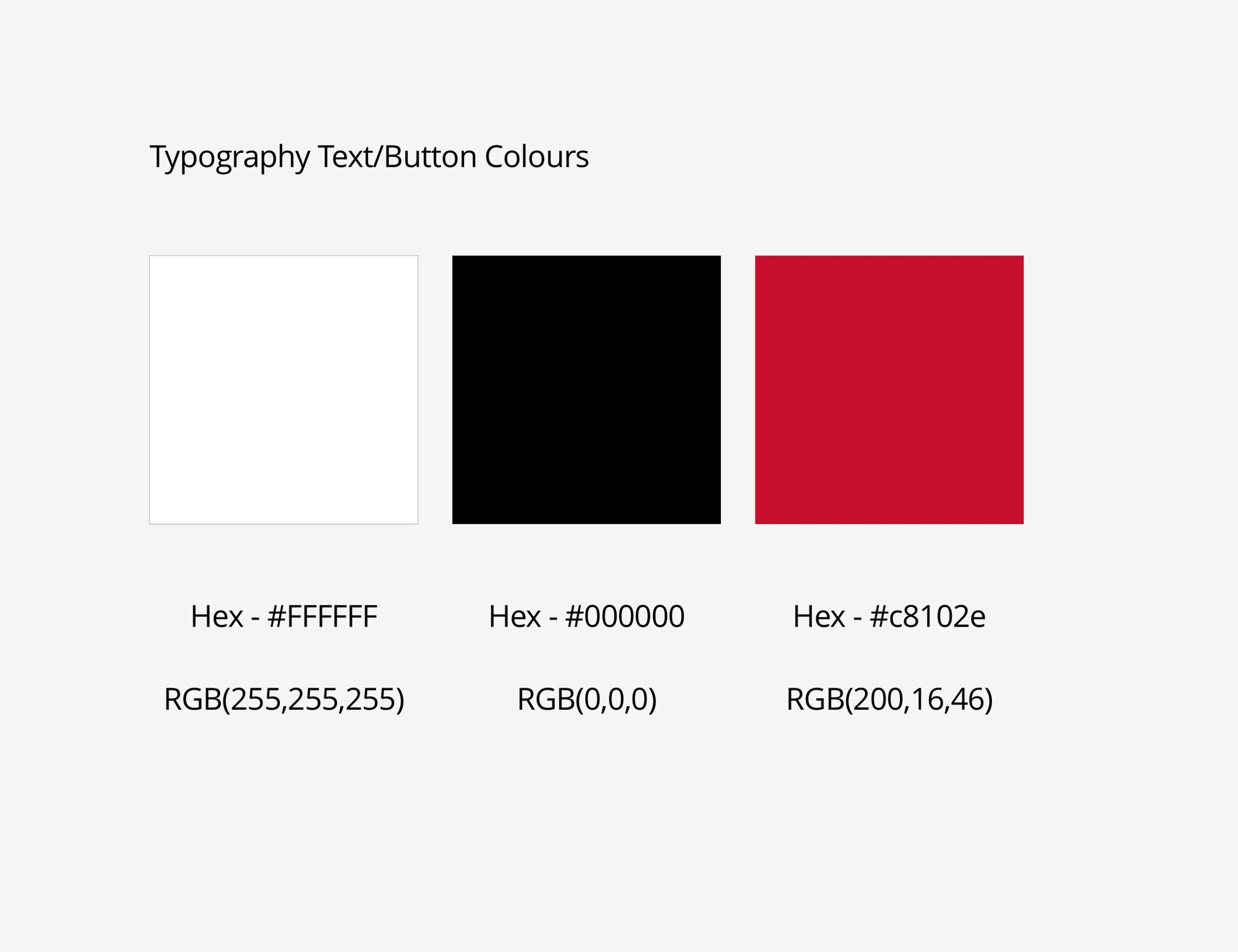 LEC Colour Palettes