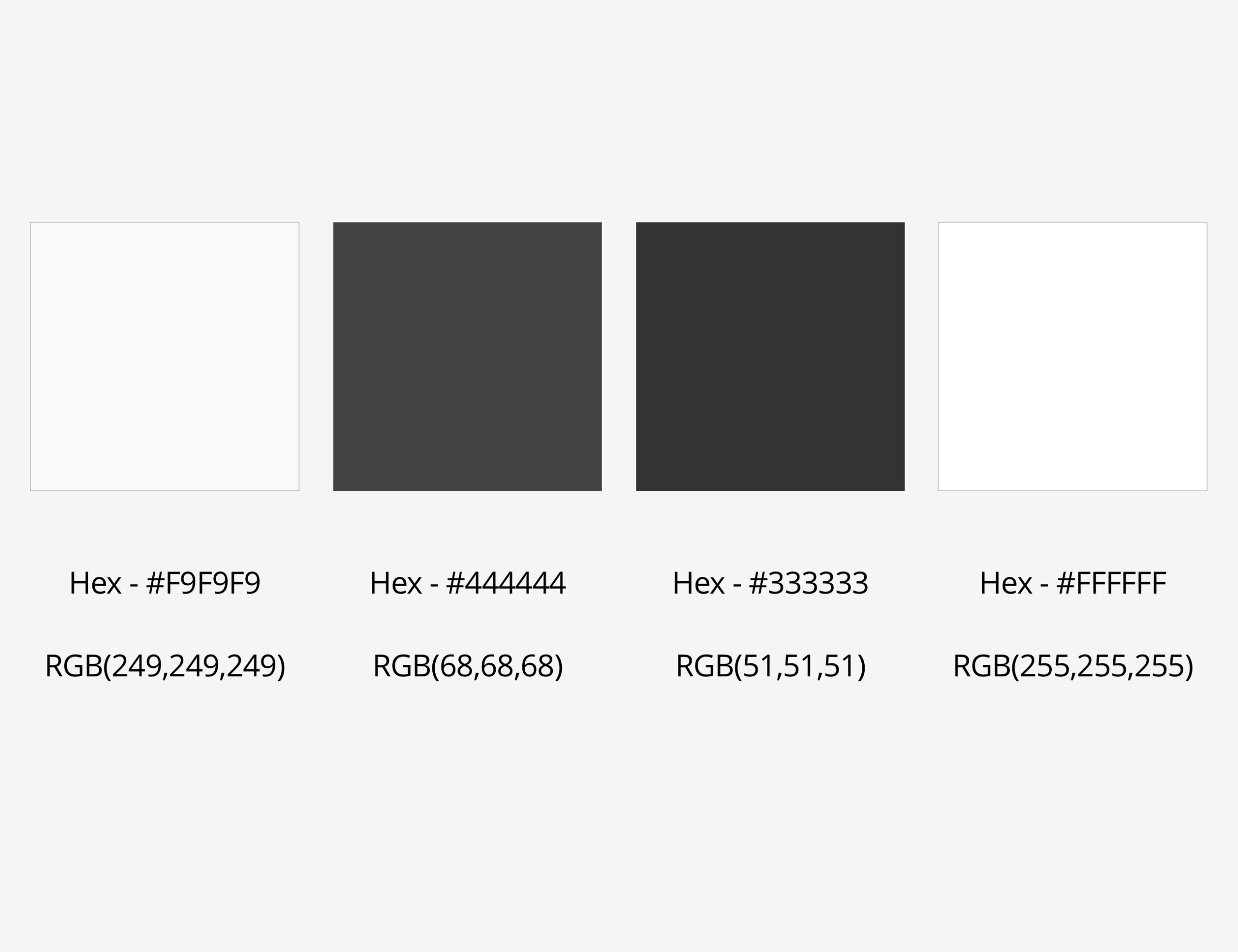 STS Colour Palettes