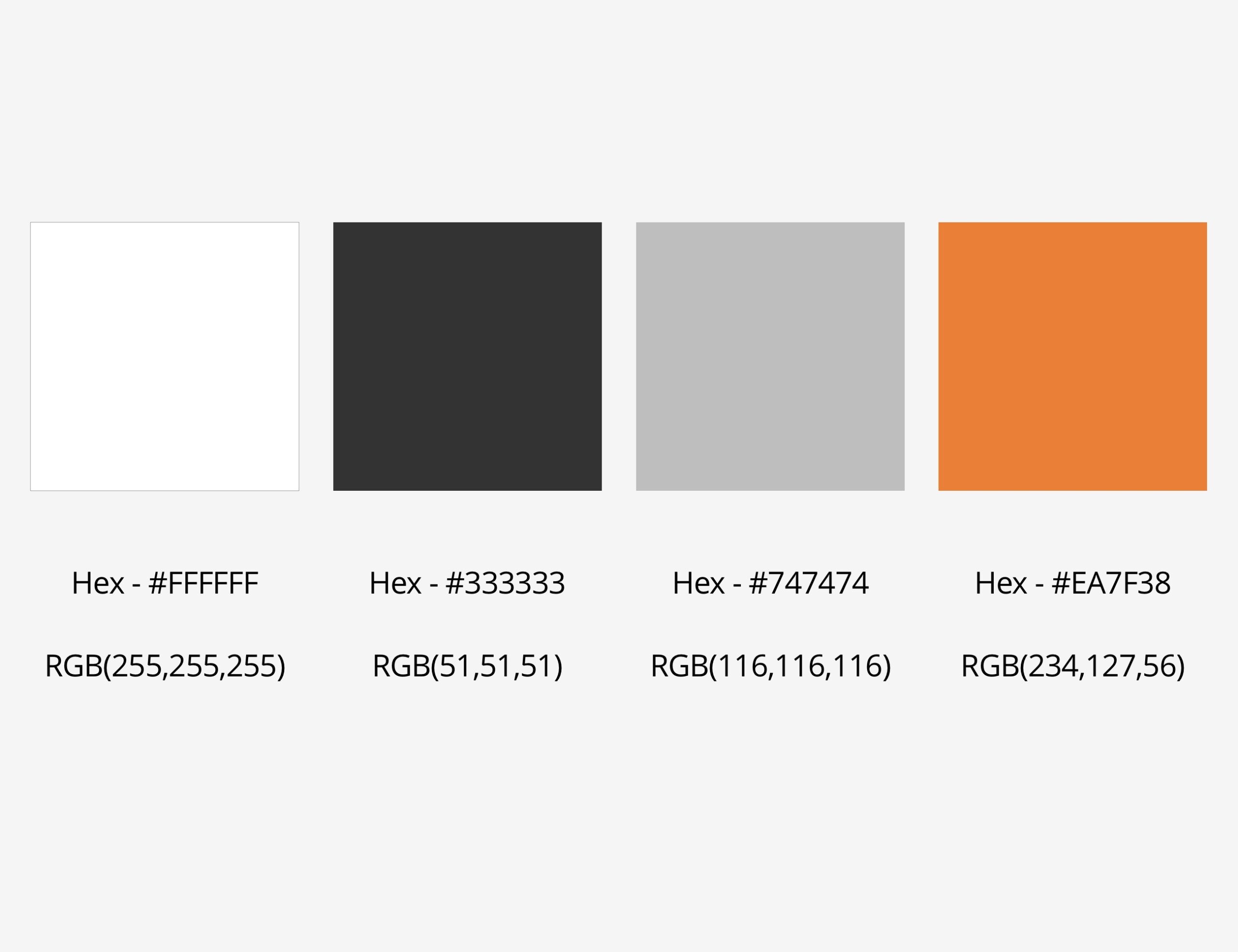 TDS Caulking Colour Palettes
