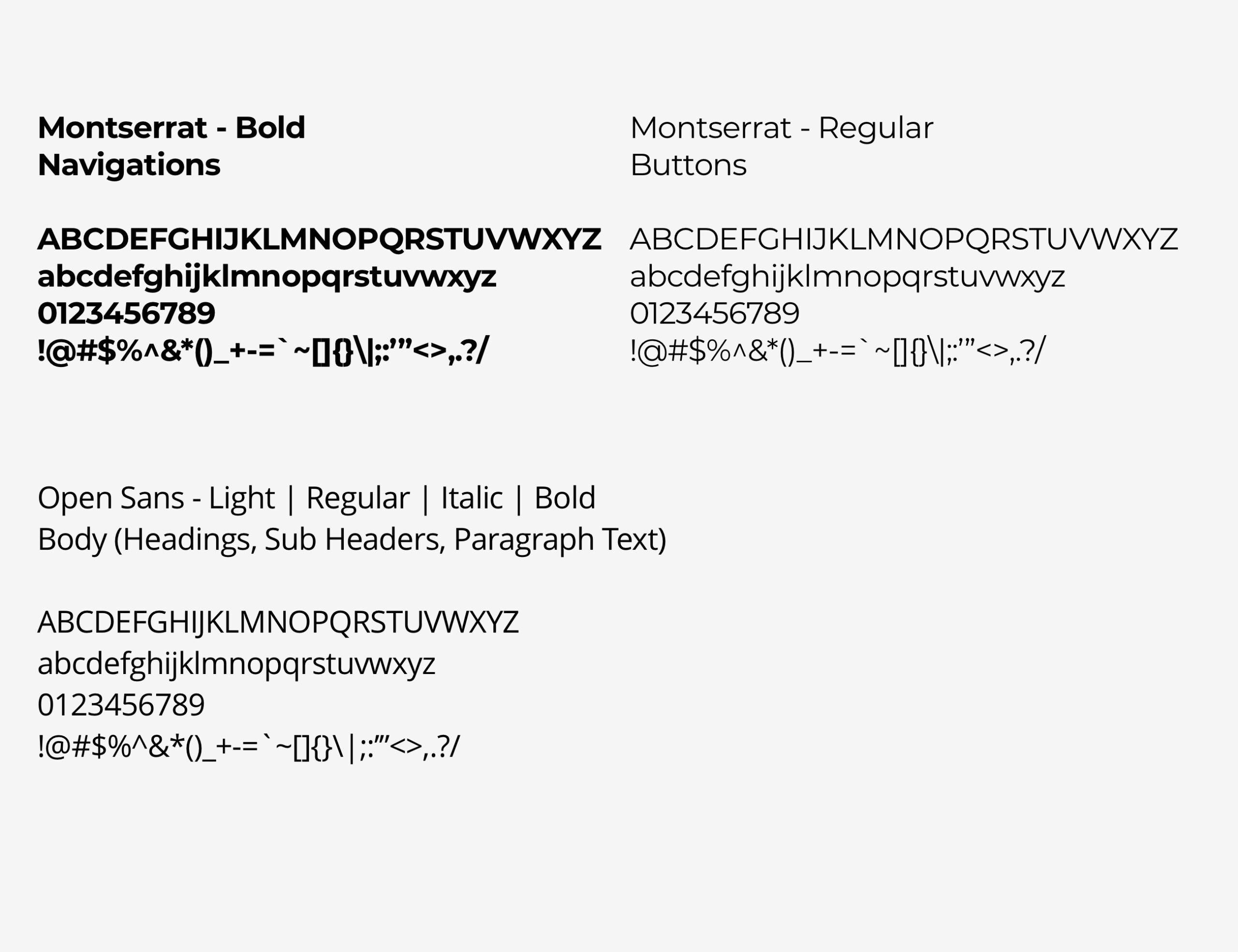 TDS Caulking Typography