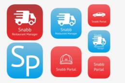 Snabb Delivery App Icons